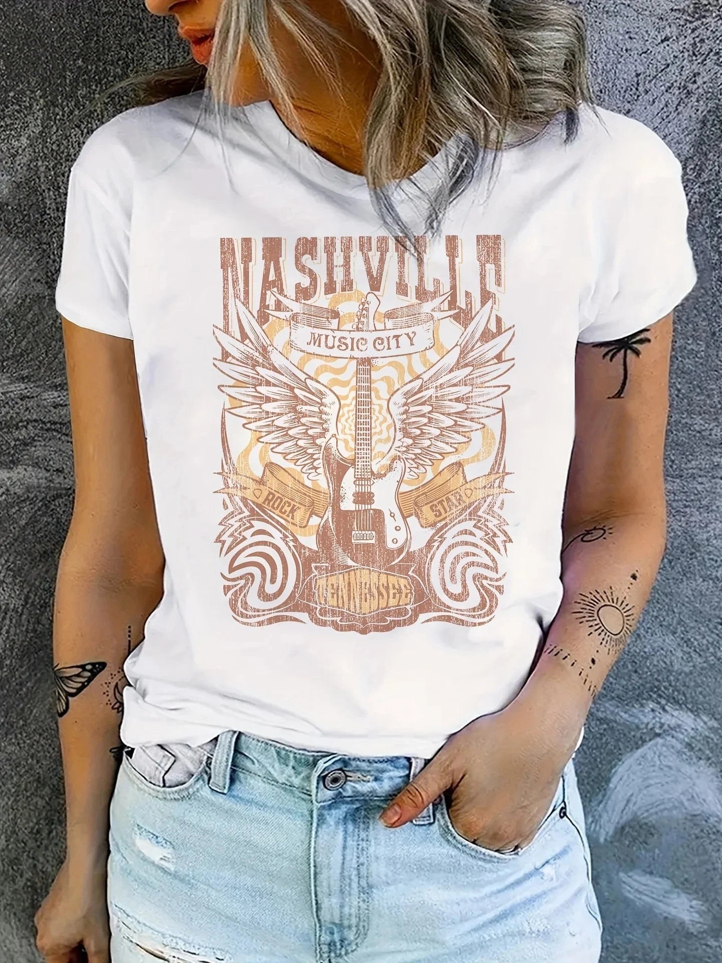 "Nashville Music City" T-shirt