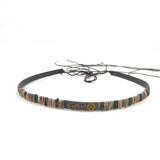 Läderband cowboyhatt