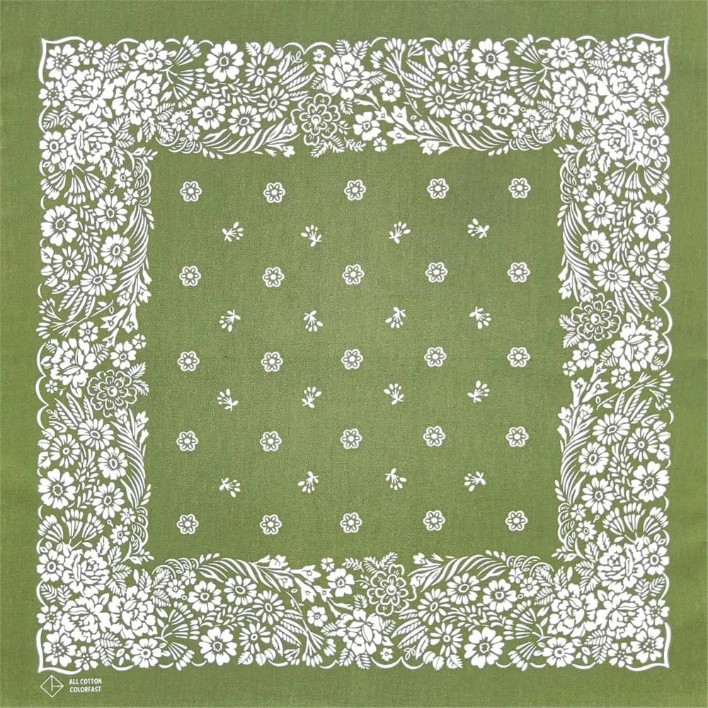 Olivgrön Bandana