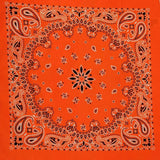 Orange Svart Bandana