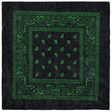 Paisley Svart Bandana