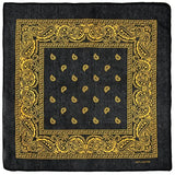Paisley Svart Bandana
