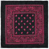 Paisley Svart Bandana