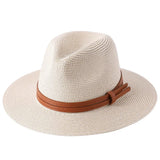 Panama cowboyhatt i strå Beige 1 / 59cm