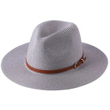 Panama cowboyhatt i strå Grå 2 / 59cm