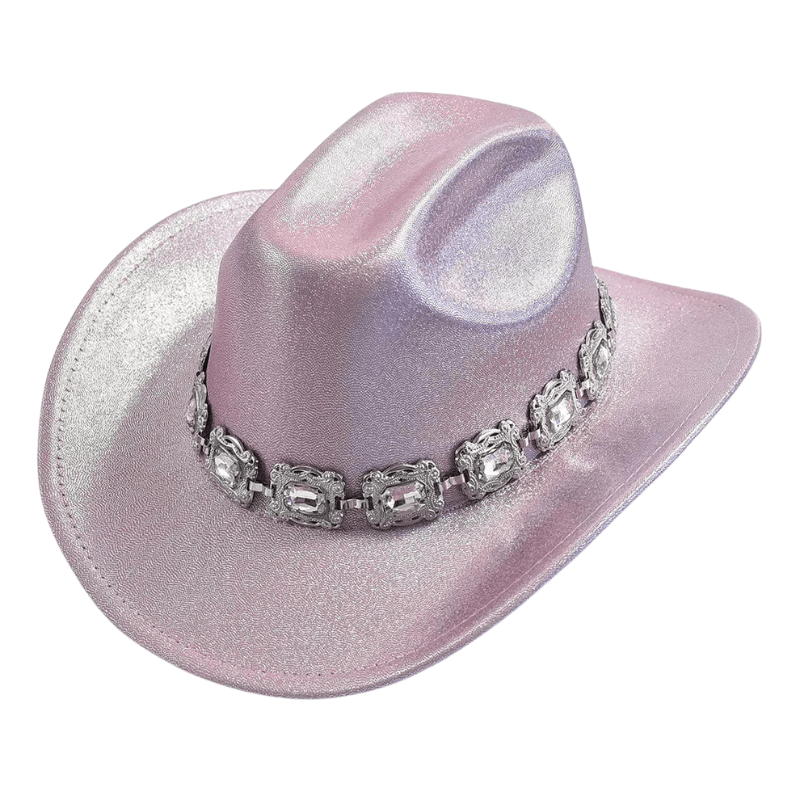Rhinestone Fedora Cowboyhatt