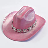 Rhinestone Fedora Cowboyhatt