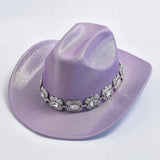Rhinestone Fedora Cowboyhatt