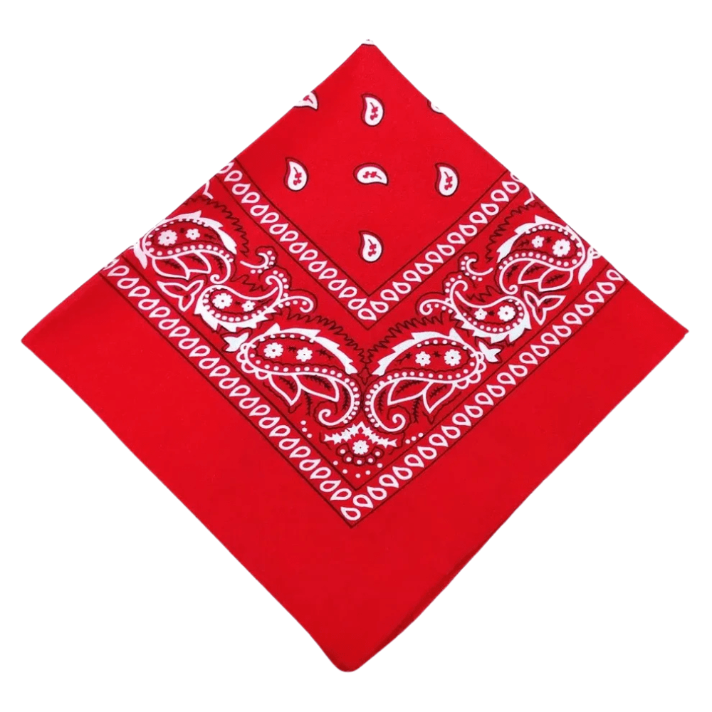 Röd bandana