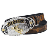 Rodeo Cowboyäderbälte Kamel / 90cm
