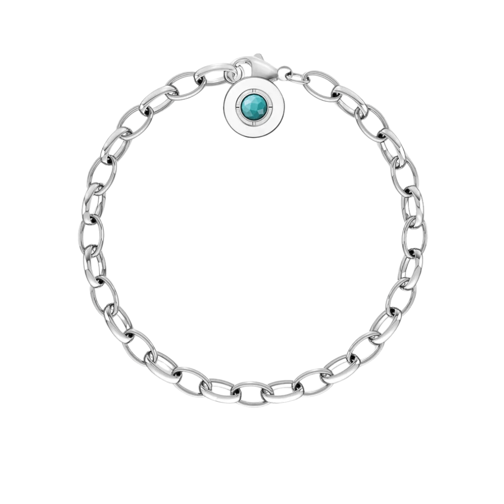 Silver berlock armband