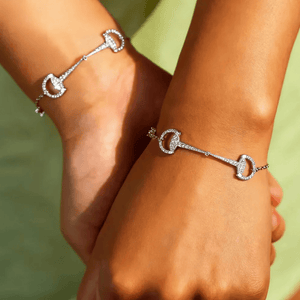 Silverarmband Hästbett Silver / 15 med 4cm