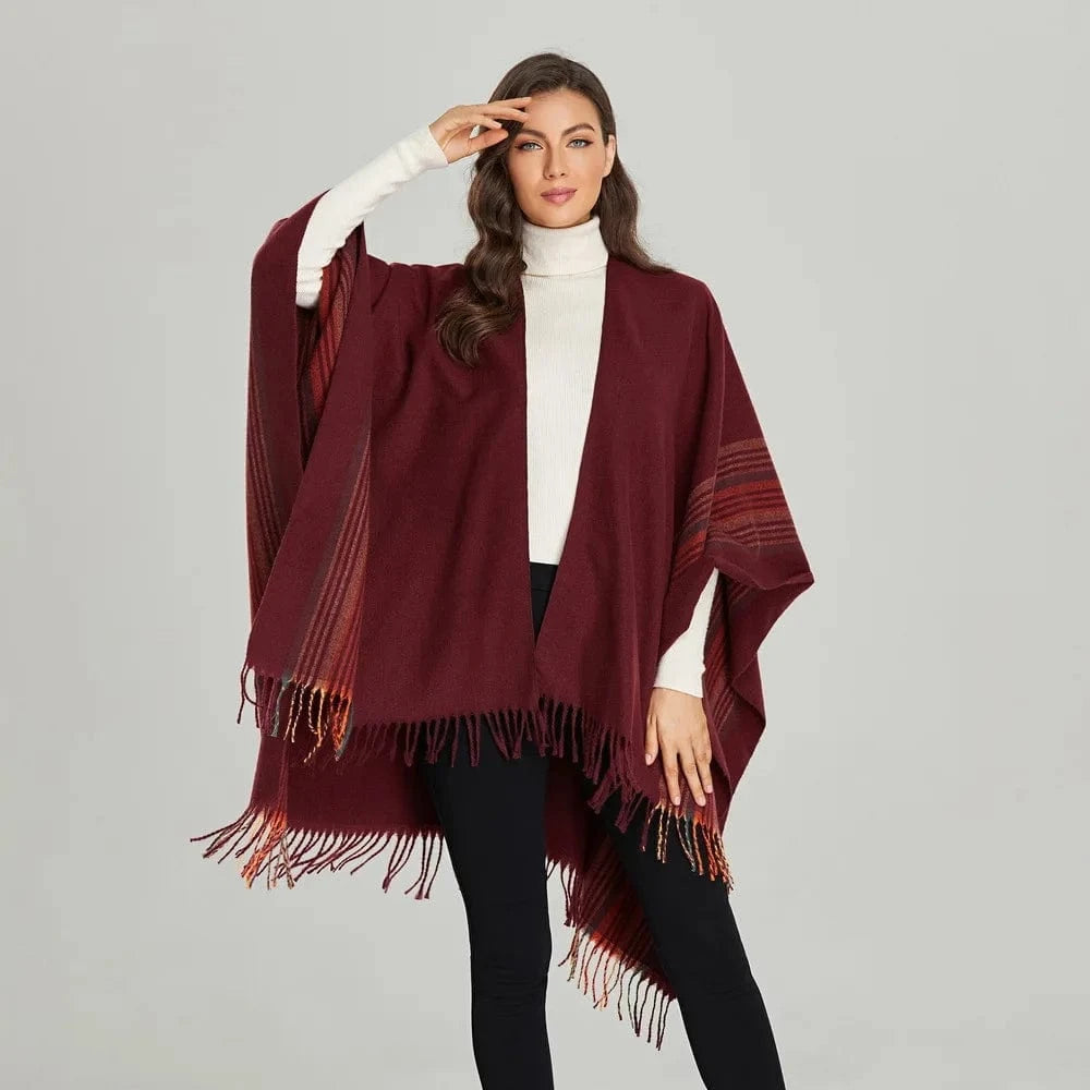 Sjal poncho