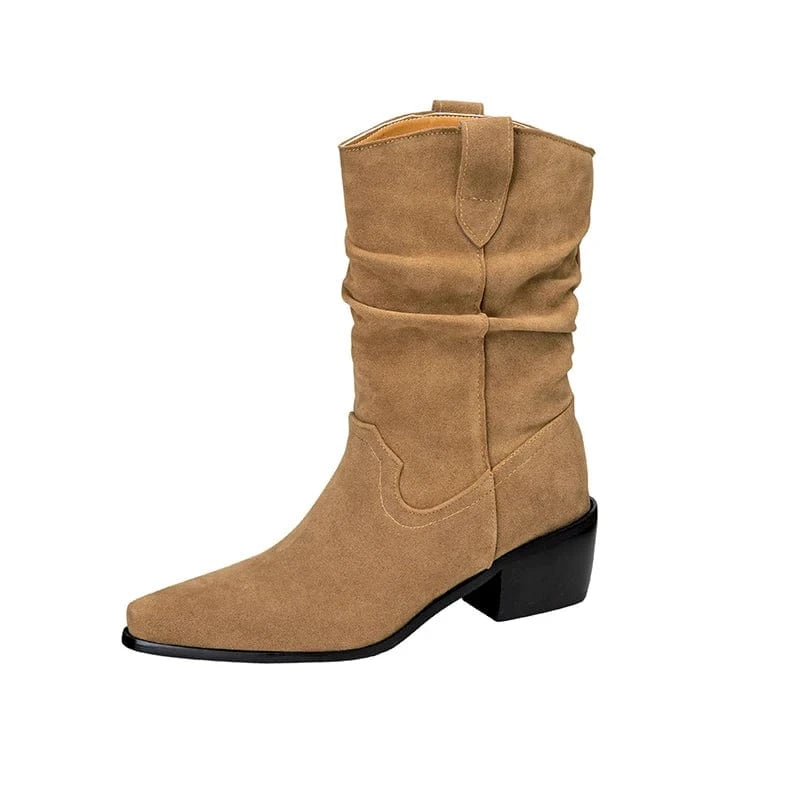 Slouchiga Cowboyboots i Mocka