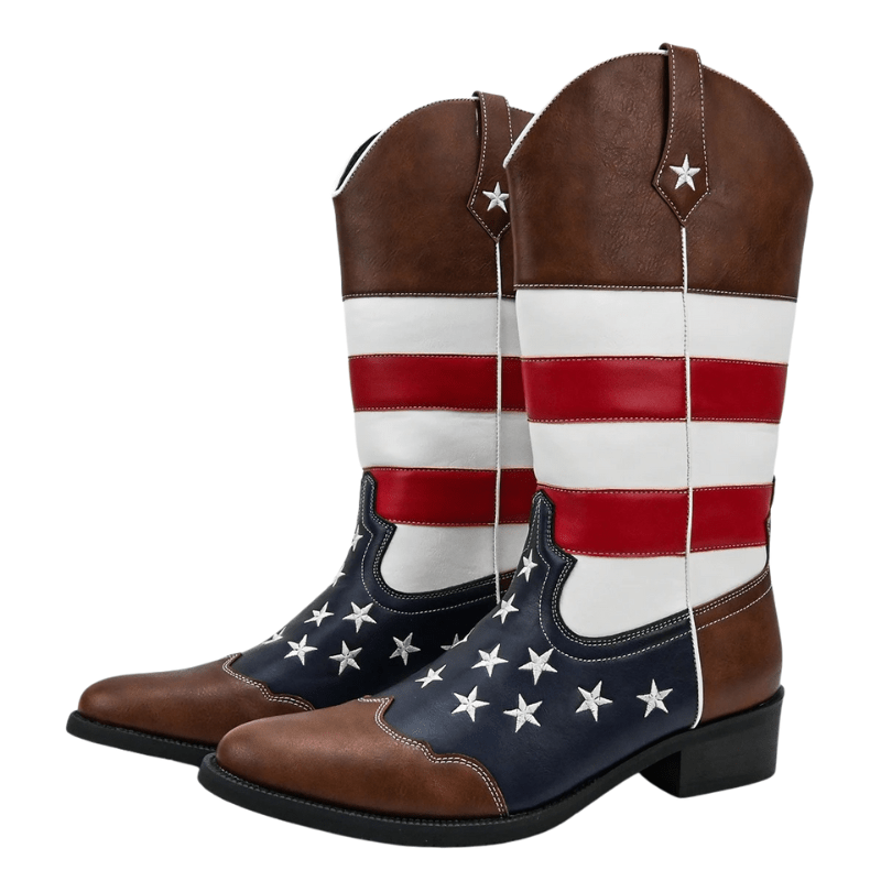 Spetsiga boots herr cowboy