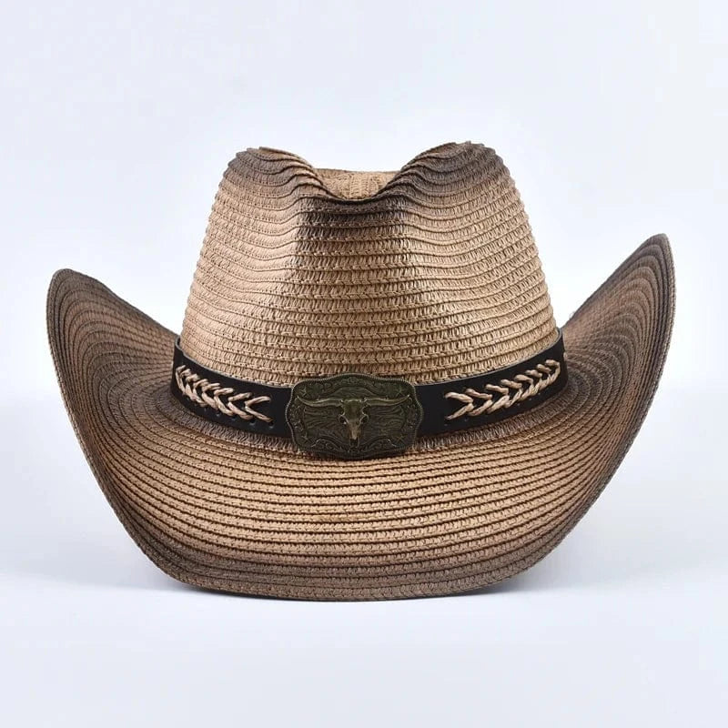 Strå cowboyhatt