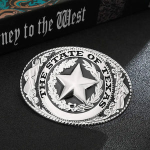 The State of Texas bältesspänne cowboy