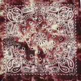 Vinröd Tie-Dye Bandana