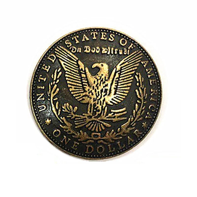 Vintage concho med dollarörn