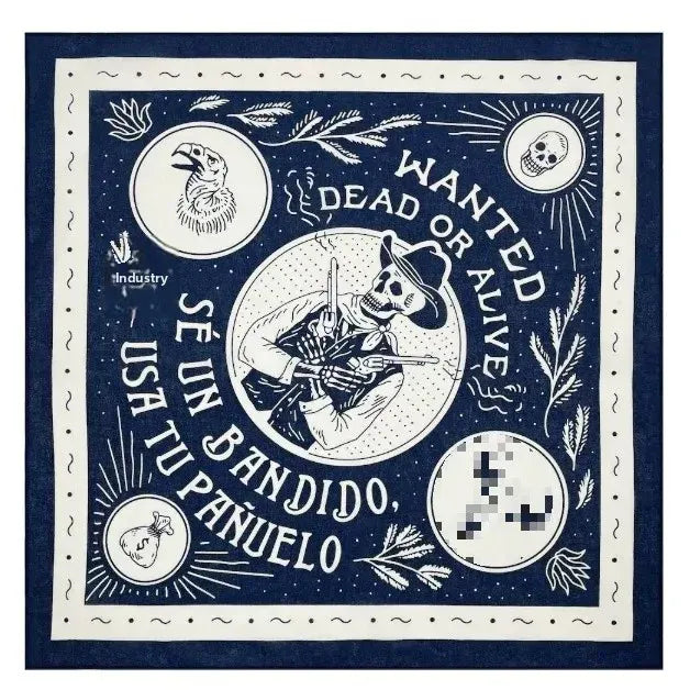Wanted dead or alive bandana