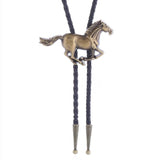 Western Bolo Tie med galopperande häst