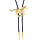 Western Bolo Tie med galopperande häst