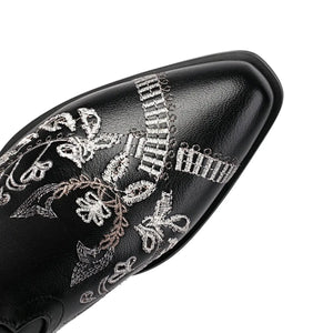 Höga cowboy boots
