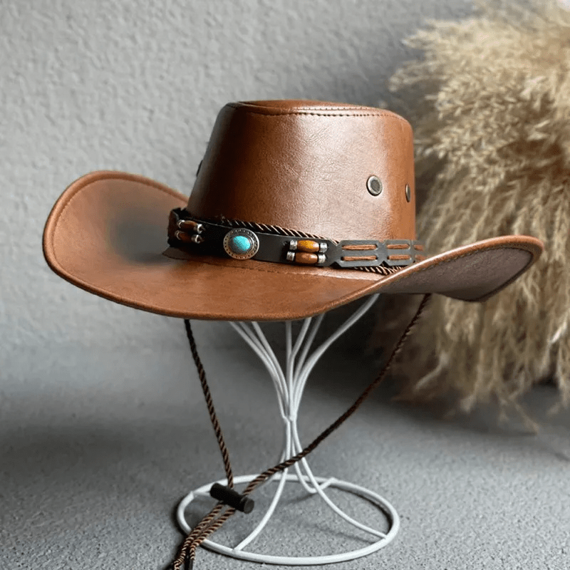 Western Cowboyhatt i Konstläder