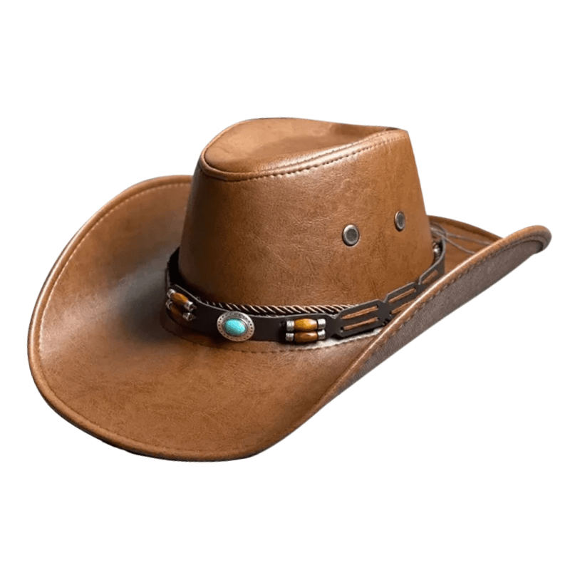 Western Cowboyhatt i Konstläder