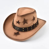 Westernhatt med Stjärnmotiv