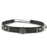 Westernhattband med metallnitar