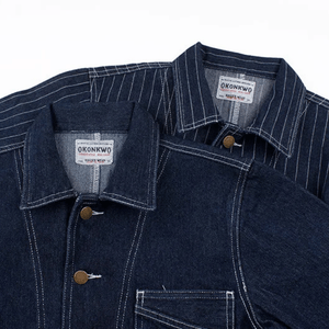 Workwear denim skjorta