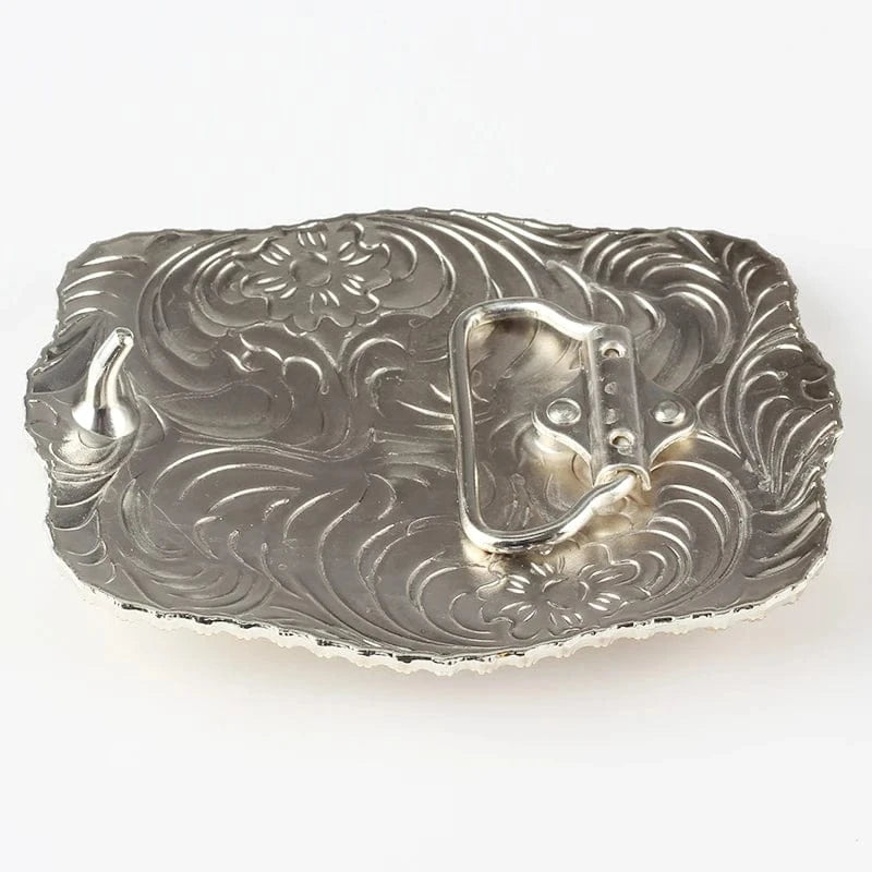 World Champion Cowboy Bältesspänne Guld Silver Turkis Detaljer
